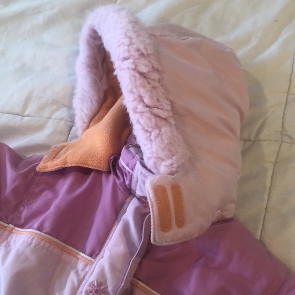 Girls pink 2 piece winter coat and fleece jacket, 3T. - Picture 15 of 16